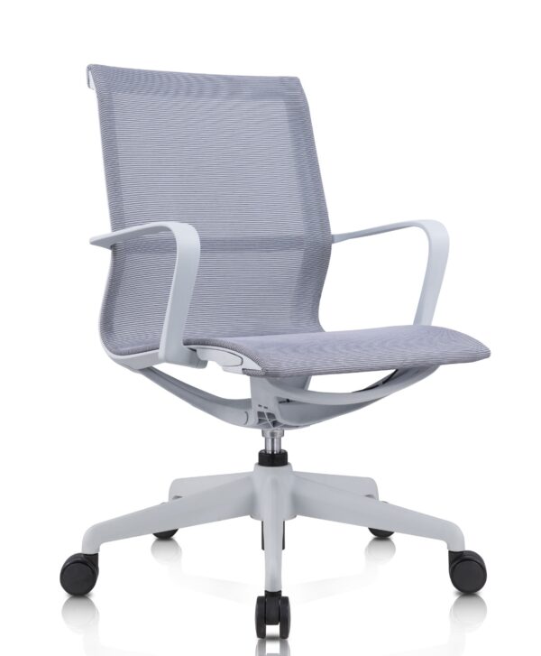 Bay Operator Chair Grey